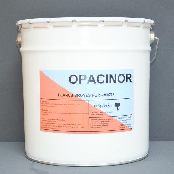 Produit Blanc Broyé Pour Peinture